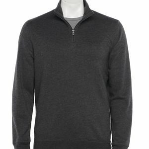 NWT Men's Croft and Barrow 1/4 zip Fleece XXL